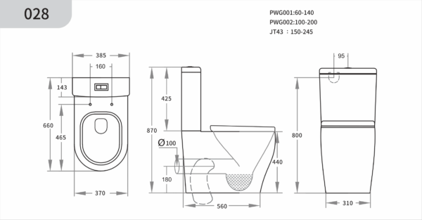 Zues Smart Bidet Toilet Suite - Image 4