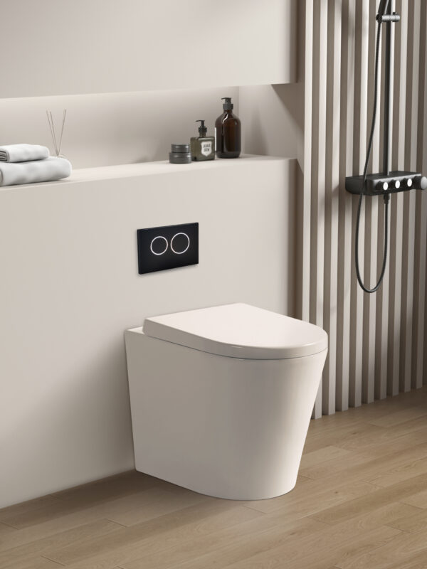 Avery Wall Faced Floor Box Rim Flush Pan
