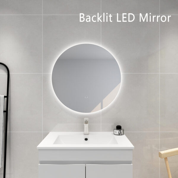 Oval LED Backlit Mirror - Image 2