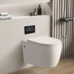 Veda Rimless Wall Hung Flush Pan