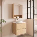 HERA 600mm Wall-Hung Vanity - Tas Oak - Image 7