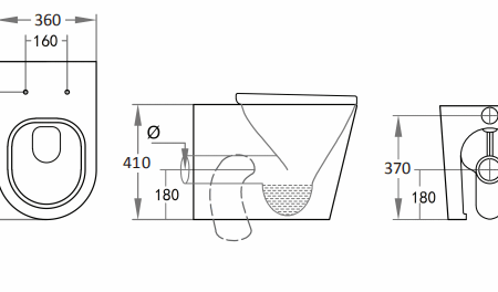 Avery Wall Faced Floor Box Rim Flush Pan - Image 4