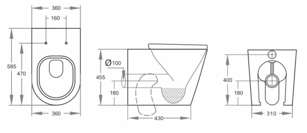 Elvera Wall Faced Floor Pan - Image 2