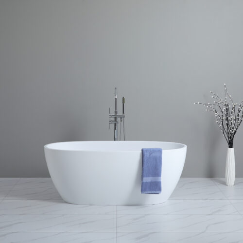 Stella Free Standing Bathtub Matte White