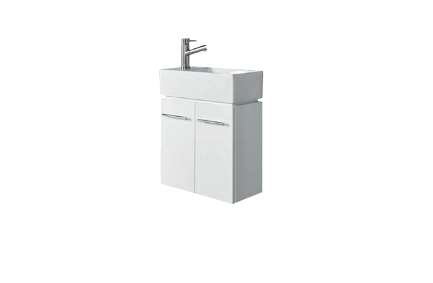 Powder Room Mini 480mm Wall Hung Vanity CERAMIC TOP