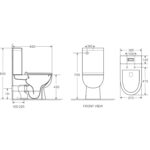 Moi Back-to-Wall Toilet Suite - Image 7