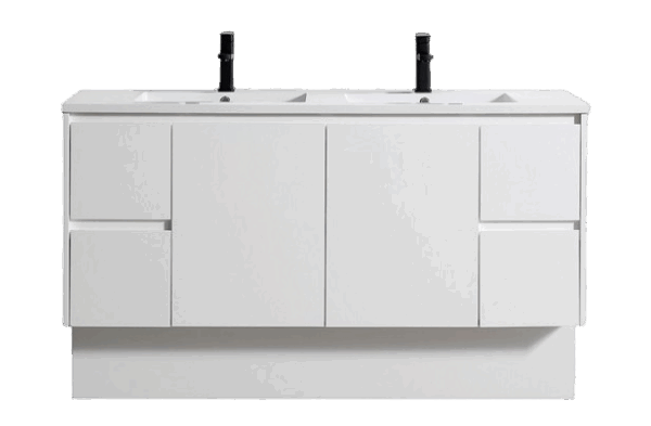 New Jazz 1500mm Double Wall Hung Vanity