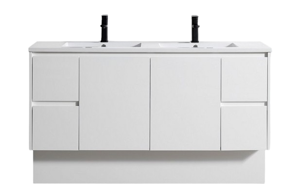 New Jazz 1500mm Double Wall Hung Vanity