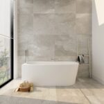 Nova Ultra-Thin Corner Bathtub - Gloss White - Image 6