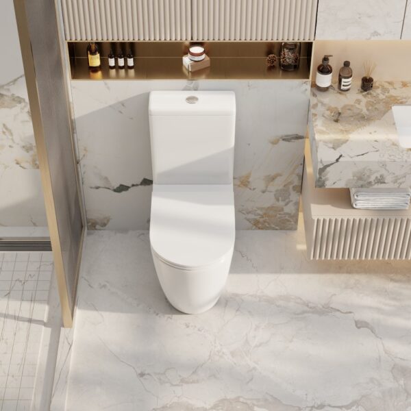 Hani Back-To-Wall Toilet Suite - Image 3