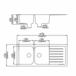 Top Quartz Kitchen Sink - Image 2