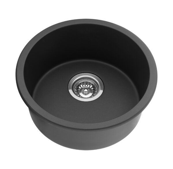 Top Quartz Kitchen Sink Round