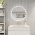 Oval LED Backlit Mirror