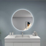 Oval LED Backlit Mirror