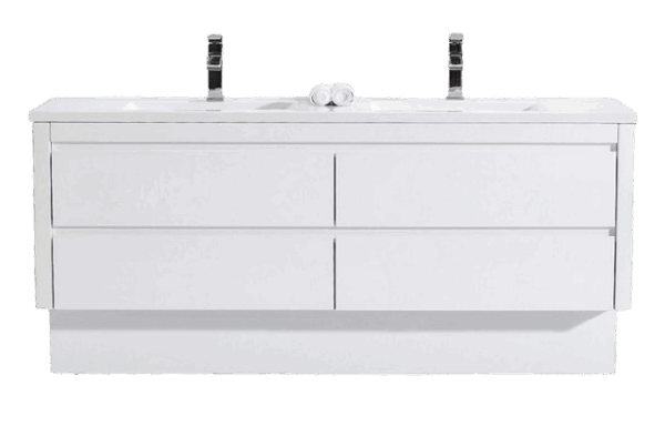 Vivo 1800mm Double Wall Hung Vanity