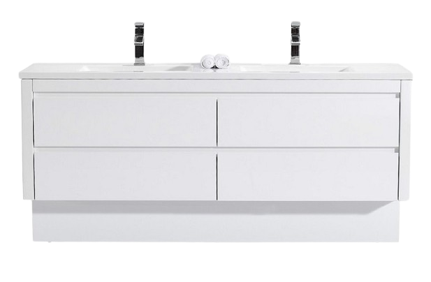 Vivo 1800mm Double Wall Hung Vanity