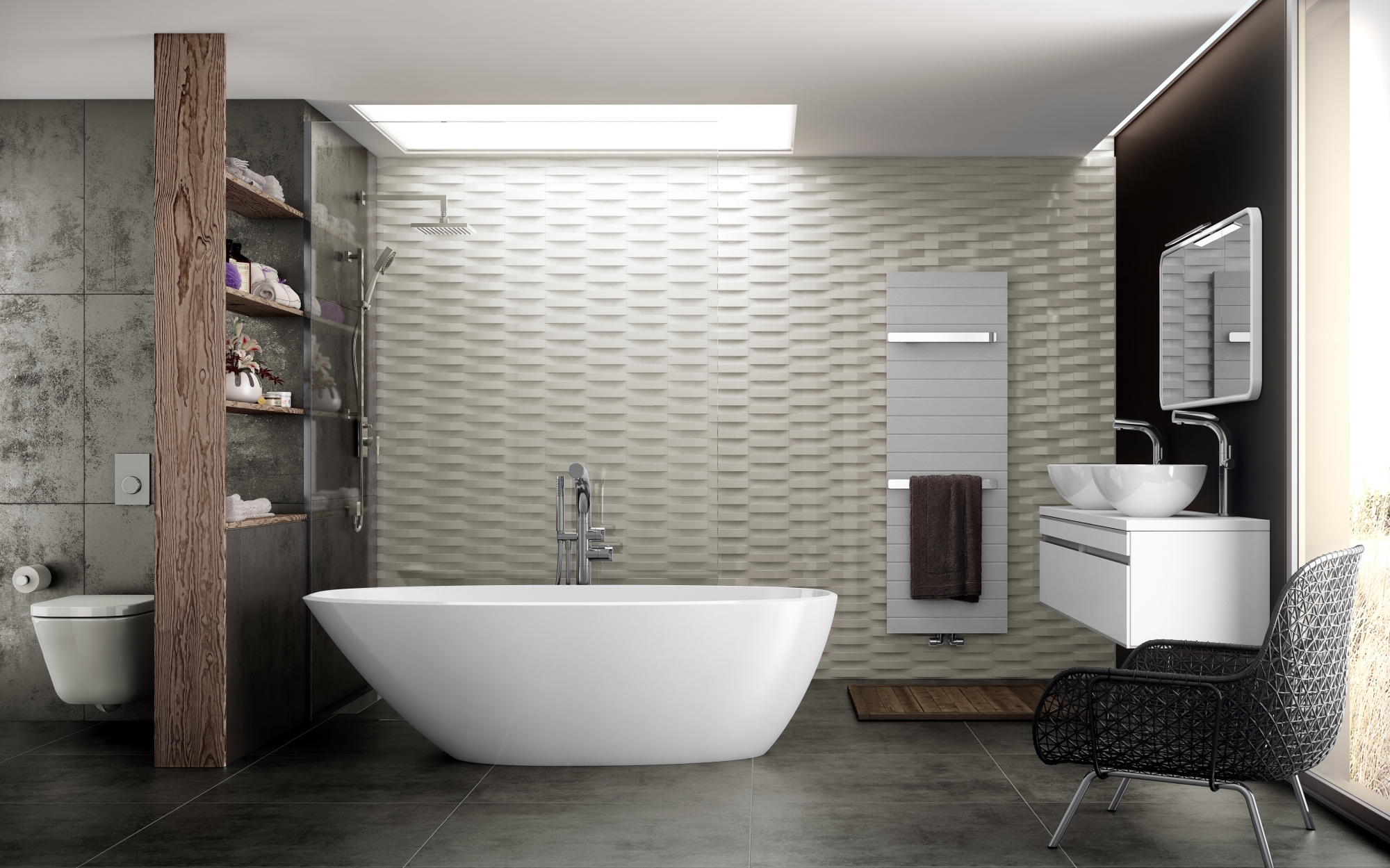 Veda Free Standing Bathtub